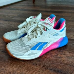 Reebok women's Nano X shoes sz 7
